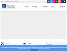 Tablet Screenshot of logopediapsicologia.com